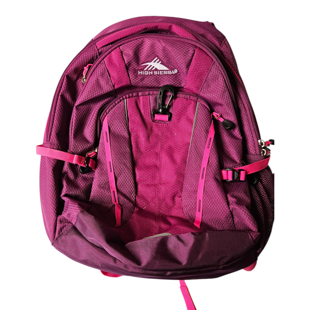 High Sierra Riprap Backpack Purple Pink Laptop Compartment New With Tags School